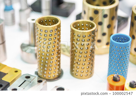 The group of guide bush made from bronze material and ball roller. 100002547