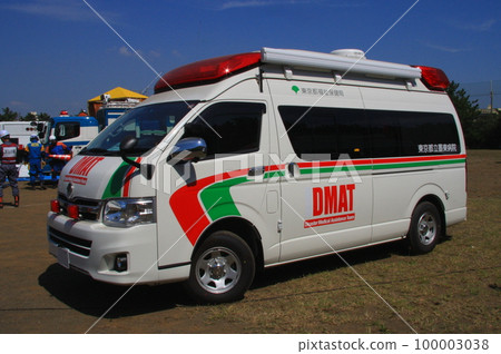 DMAT doctor car (participated in disaster drills) 100003038