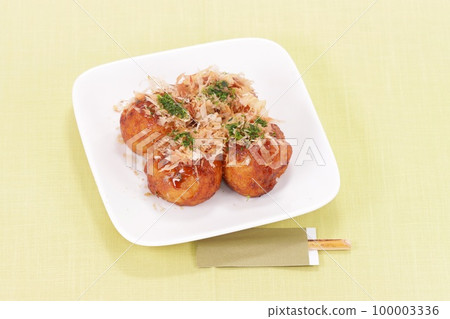 A little bit of takoyaki octopus flour small plate 100003336