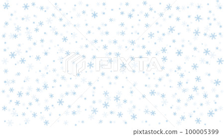 Background material with falling snow, blue, white background Background material with falling snow, blue, white background 100005399