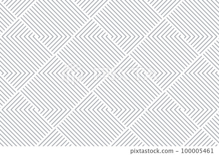 Abstract geometric pattern with stripes, lines. Seamless vector background. White and gray ornament. Simple lattice graphic design. Abstract geometric pattern with stripes, lines. Seamless vector background. White and gray ornament. Simple lattice graphic design. 100005461