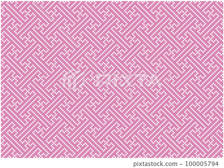 Saaya pattern Japanese pattern pink with small dots Saaya pattern Japanese pattern pink with small dots 100005794