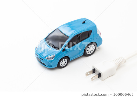 電動車和電源插頭 100006465