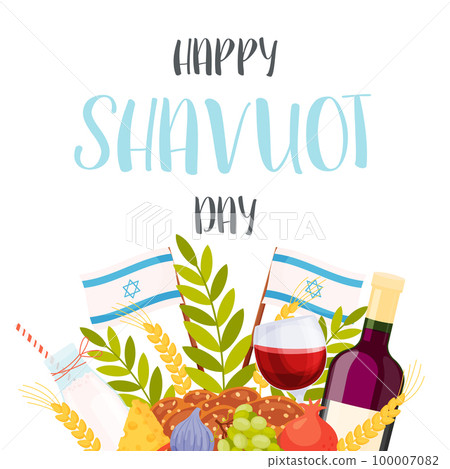 Happy Shavuot day greeting Happy Shavuot day greeting 100007082