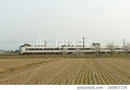 北陸本線 Mikawa-Kaga Kasama JR West 683 系列 T 編隊(金澤)Thunderbird 北陸本線 Mikawa-Kaga Kasama JR West 683 系列 T 編隊(金澤)Thunderbird 100007139