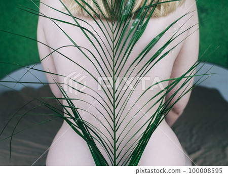 Back health. Flowers lie on the spine, symbolizing cartilage and vertebrae. Correct posture or stoop. Spine and back health concept Back health. Flowers lie on the spine, symbolizing cartilage and vertebrae. Correct posture or stoop. Spine and back health concept 100008595