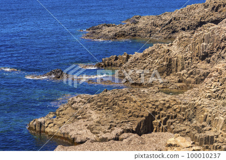 Columnar Jointing Structures Of Punta Baja, Cabo de Gata-Nijar Natural Park, Spain Columnar Jointing Structures Of Punta Baja, Cabo de Gata-Nijar Natural Park, Spain 100010237