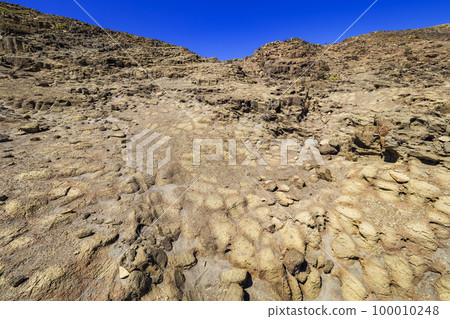 Columnar Jointing Structures Of Punta Baja, Cabo de Gata-Nijar Natural Park, Spain Columnar Jointing Structures Of Punta Baja, Cabo de Gata-Nijar Natural Park, Spain 100010248