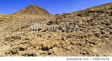 Columnar Jointing Structures Of Punta Baja, Cabo de Gata-Nijar Natural Park, Spain Columnar Jointing Structures Of Punta Baja, Cabo de Gata-Nijar Natural Park, Spain 100010256
