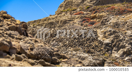 Columnar Jointing Structures Of Punta Baja, Cabo de Gata-Nijar Natural Park, Spain Columnar Jointing Structures Of Punta Baja, Cabo de Gata-Nijar Natural Park, Spain 100010585