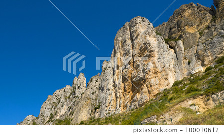Rock Mass of Pena Luenga, Cellorigo, Spain Rock Mass of Pena Luenga, Cellorigo, Spain 100010612