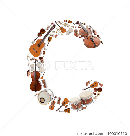 Musical instruments alphabet Musical instruments alphabet 100010710