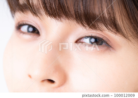 Young female eyes 100012009
