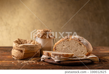 Traditional sourdough bread Traditional sourdough bread 100012625