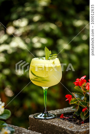 Fresh lime cocktail 100012635