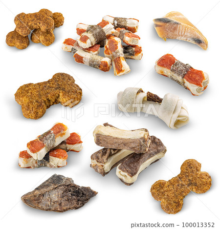 Set of different dog treats Set of different dog treats 100013352