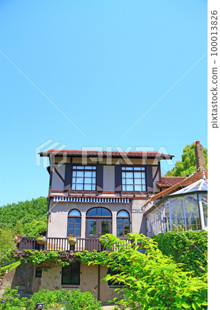 Scenery of the former Toyota Kiichiro's residence in Toyota City Scenery of the former Toyota Kiichiro's residence in Toyota City 100013826