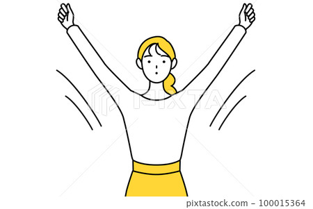 穿著休閒的年輕女子做無線電健美操 穿著休閒的年輕女子做無線電健美操 100015364