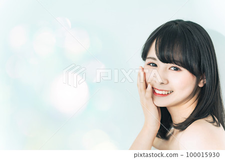 Female beauty and skin care image 100015930
