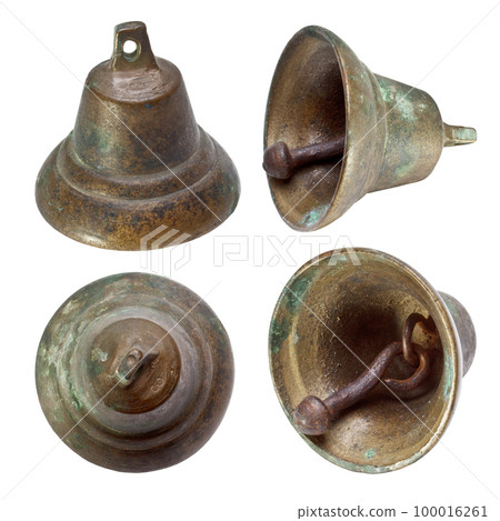 Old bronze bell 100016261