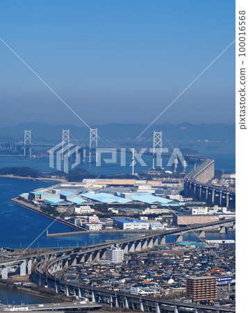 青野山展望台的城市景觀和風景[香川縣鮎田郡宇多津町] 5 100016568