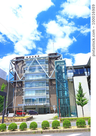岡崎市和岡崎市政府的風景 100016989