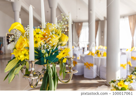 Beautiful yellow flowers 100017061