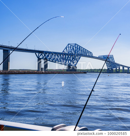 東京灣碼頭釣魚【戶外休閒形象】 100020585