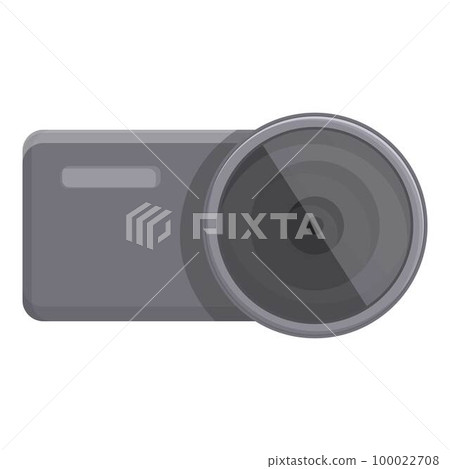 Dashcam icon cartoon vector. Go pro camera. Digital technology 100022708