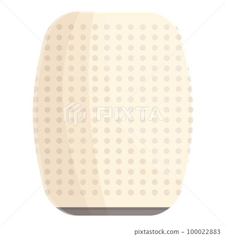 Virtual smart speaker icon cartoon vector. Voice device. Audio system 100022883