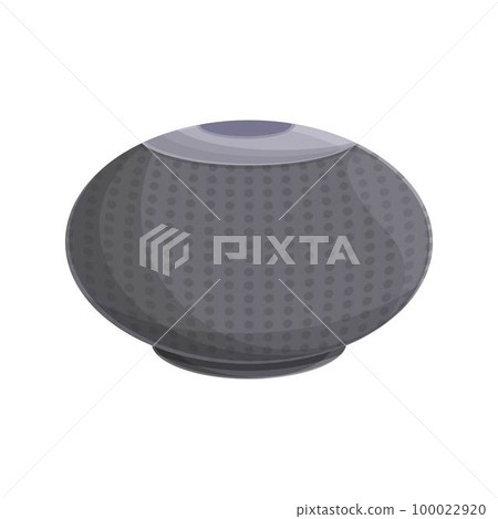 Sound speaker icon cartoon vector. Smart device. Control music Sound speaker icon cartoon vector. Smart device. Control music 100022920