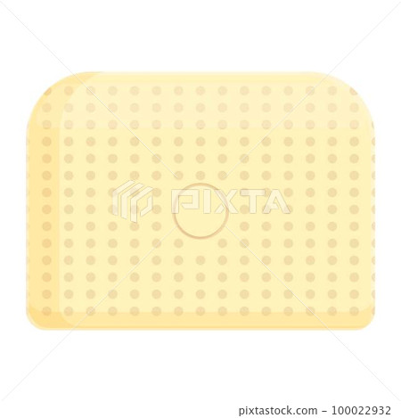 White sound icon cartoon vector. Voice device. Command talk 100022932