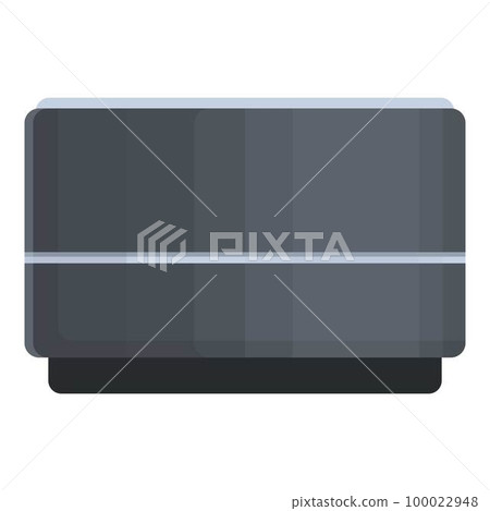 Music device icon cartoon vector. Smart speaker. Voice home Music device icon cartoon vector. Smart speaker. Voice home 100022948