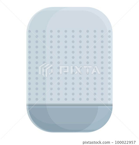 Control smart device icon cartoon vector. Voice speaker. Virtual audio 100022957