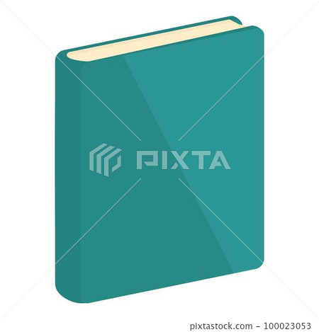 Book publication icon cartoon vector. Open school. Paper literature 100023053