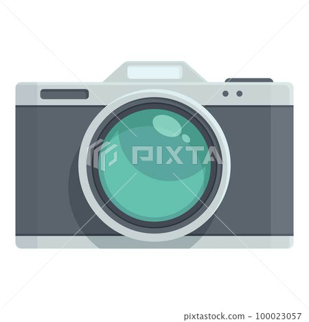 Camera icon cartoon vector. Digital photo. Flash picture Camera icon cartoon vector. Digital photo. Flash picture 100023057