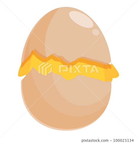 Chicken hatching baby icon cartoon vector. Chick egg. Cute bird Chicken hatching baby icon cartoon vector. Chick egg. Cute bird 100023134