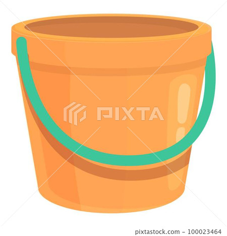 Poll play bucket icon cartoon vector. Swim pool. Water vacation Poll play bucket icon cartoon vector. Swim pool. Water vacation 100023464