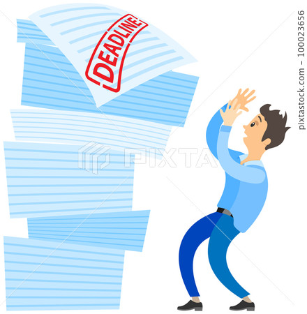 Missing deadline, bad time management. Work in high stress conditions and under hard boss pressure 100023656