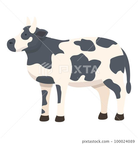 Cattle cow icon cartoon vector. Farm breed. Animal beef Cattle cow icon cartoon vector. Farm breed. Animal beef 100024089