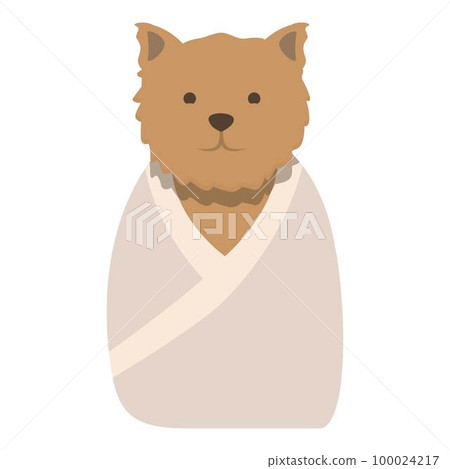 Pet wash icon cartoon vector. Spa animal. Bathtub care 100024217