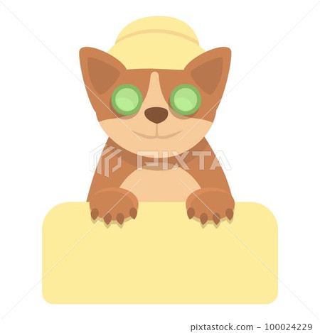 Dog spa icon cartoon vector. Animal bath. Pet care 100024229