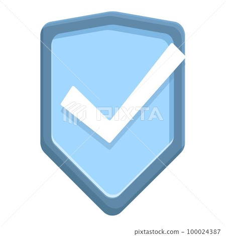 Approved trust icon cartoon vector. Business shake. Deal team Approved trust icon cartoon vector. Business shake. Deal team 100024387