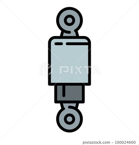 Car rear suspension icon outline vector. Car service. System gear Car rear suspension icon outline vector. Car service. System gear 100024600