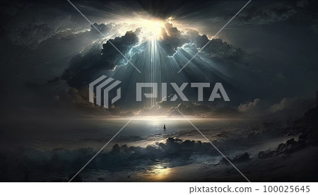 Alien landscape. 100025645