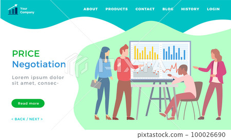 Price negotiation business office meeting. Businessman negotiating on conference with partners Price negotiation business office meeting. Businessman negotiating on conference with partners 100026690