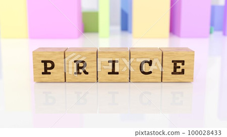 一塊印有 PRICE 字樣的木塊 一塊印有 PRICE 字樣的木塊 100028433
