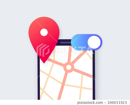 GPS activation toggle GPS activation toggle 100031923