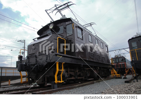 ED50 type electric locomotive that was once active on the Gakunan Railway 100033901