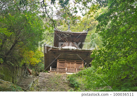 [Kengozan、Senjuin、Yatani Temple]（四國聖地第 71 號 Fudasho）香川縣三豐市美野町近江 100036511